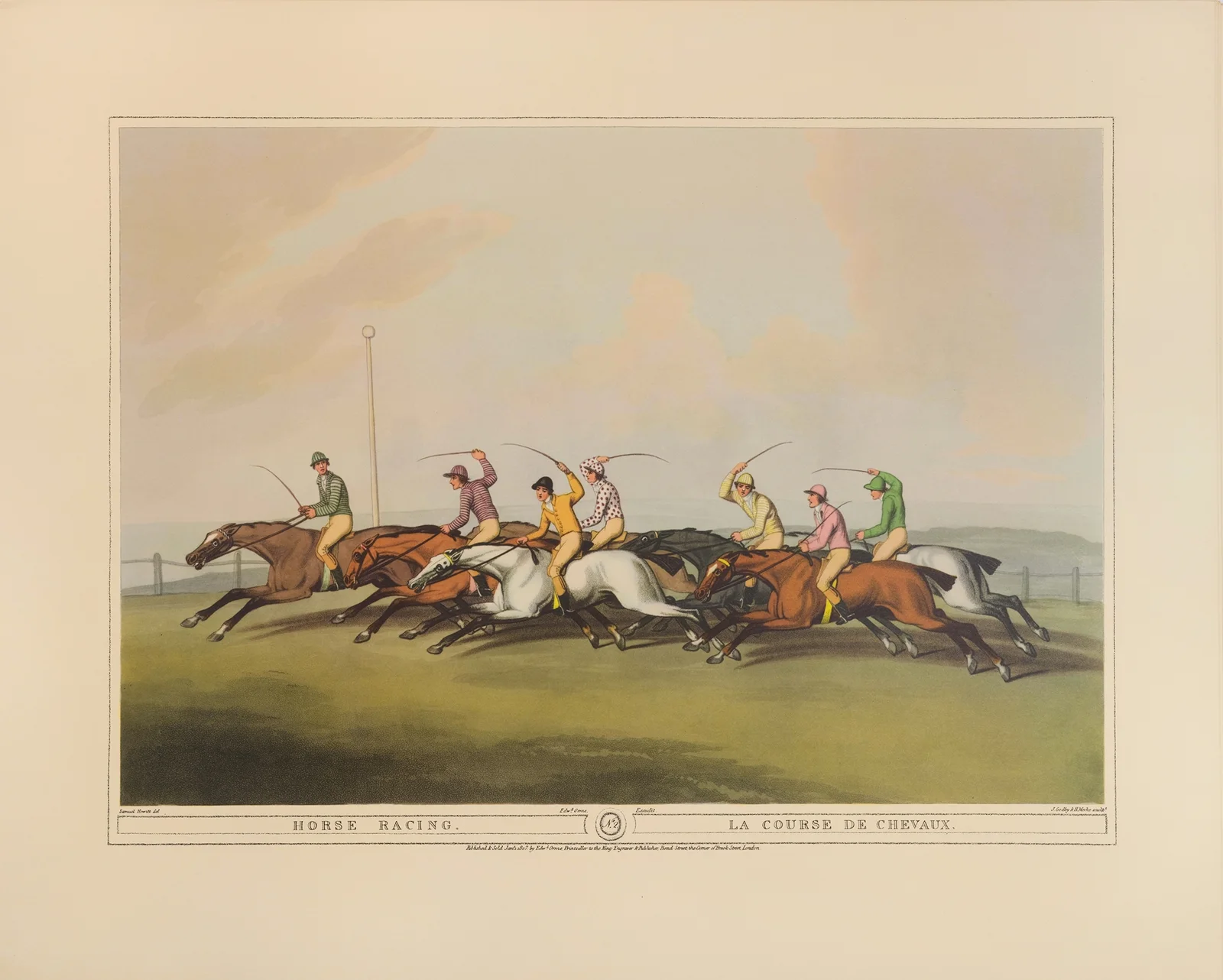 Horse Racing (19th century) av Samuel Howitt