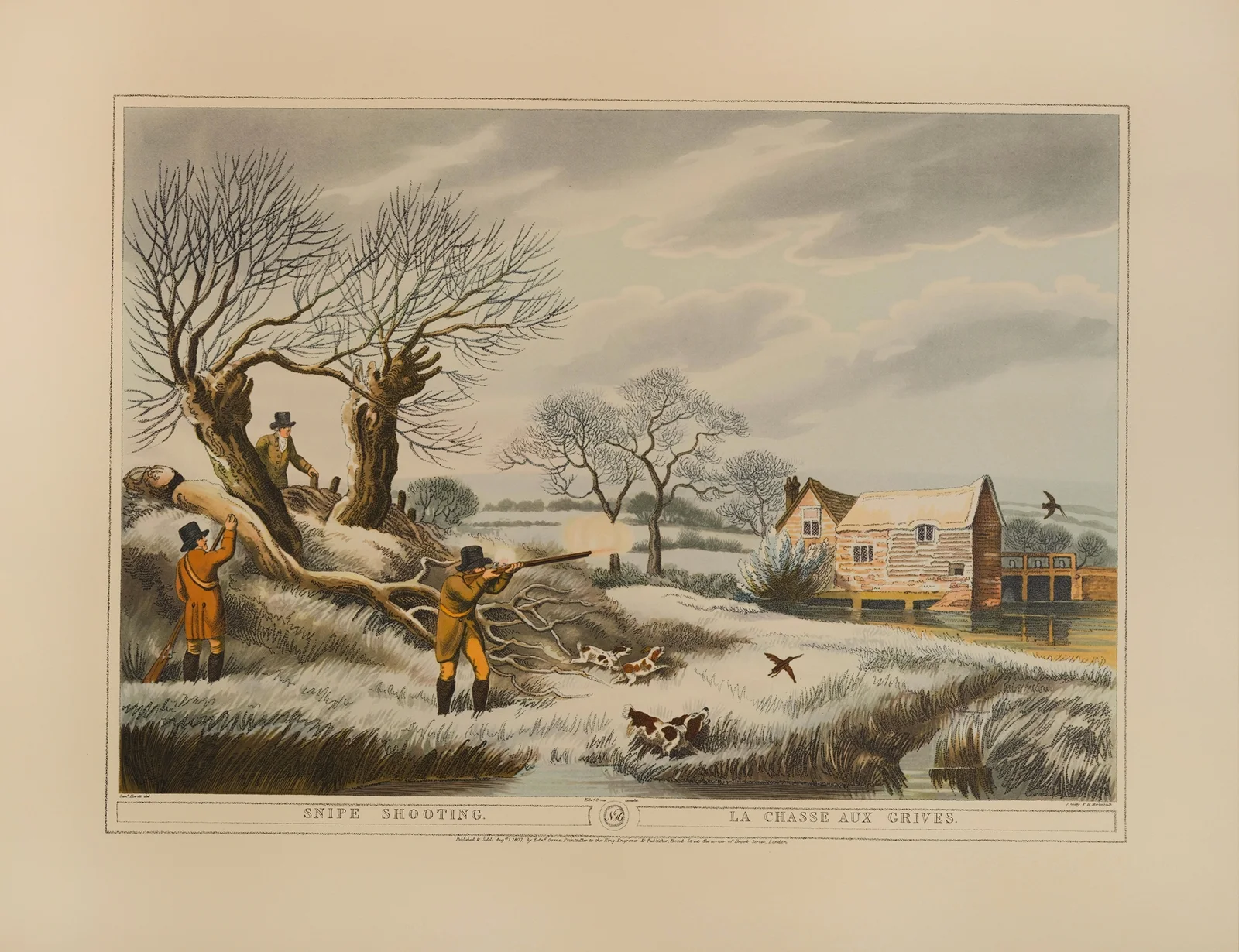 Snipe Shooting (19th century) av Samuel Howitt