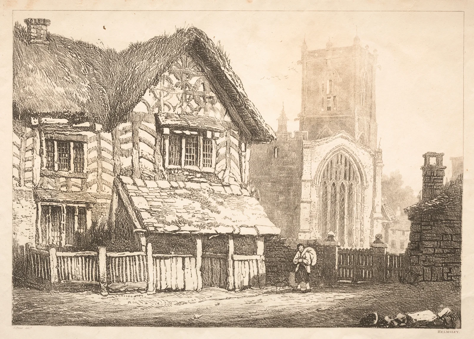 Helmsley av Samuel Prout