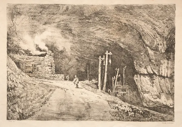Peak Cavern av Samuel Prout