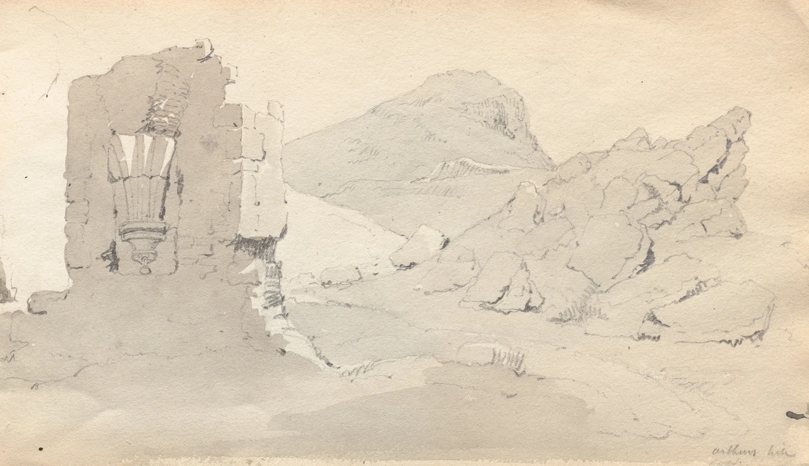 Ruin av Samuel Prout
