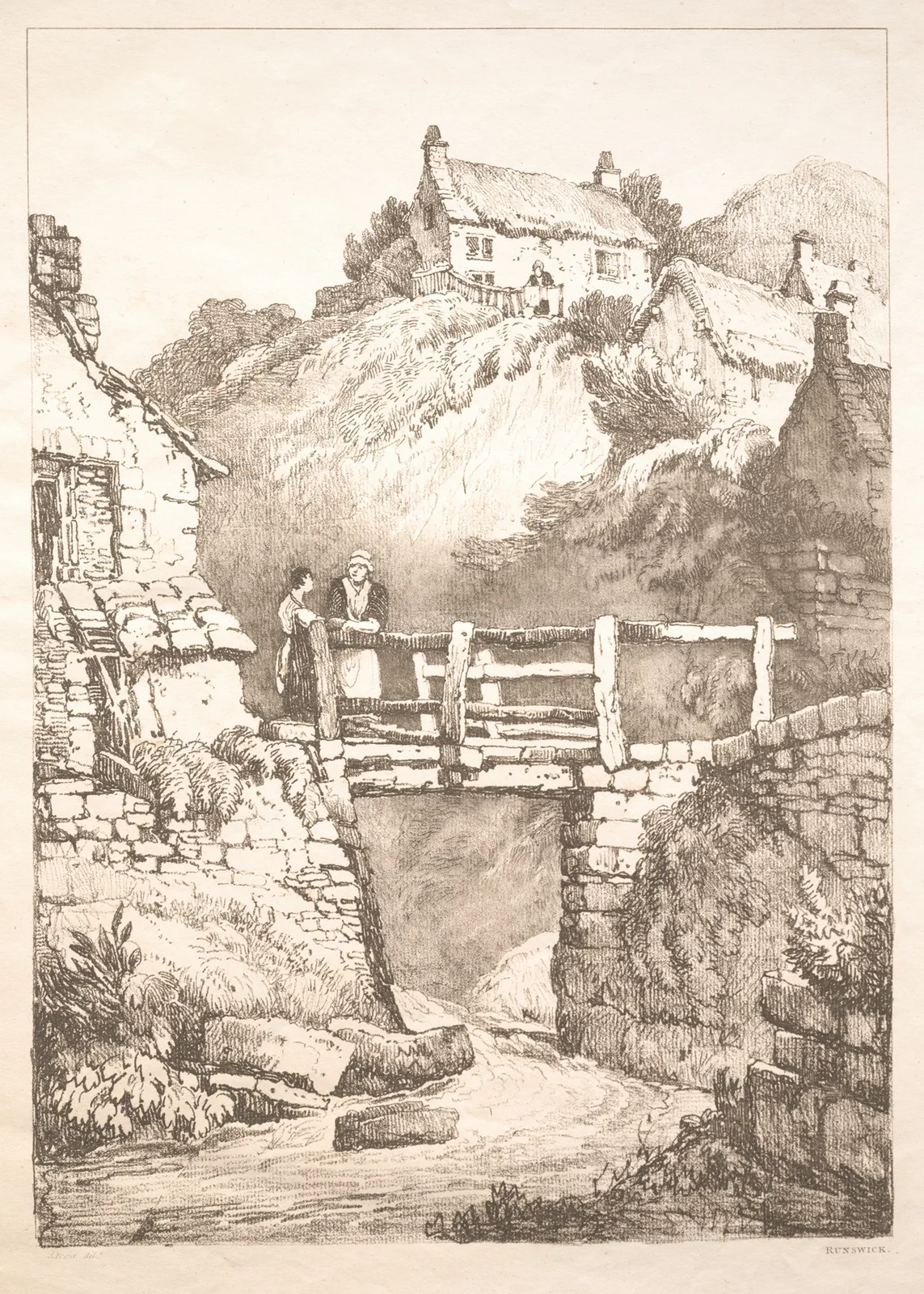 Runswick av Samuel Prout