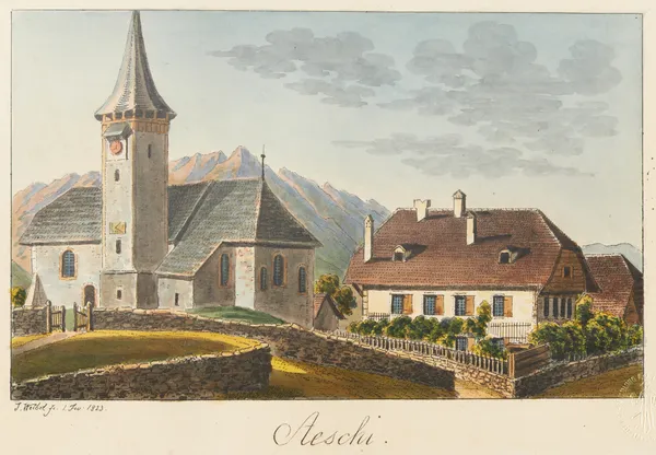 Aeschi av Jakob Samuel Weibel