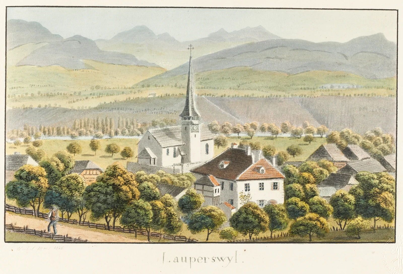 Lauperswyl. av Jakob Samuel Weibel