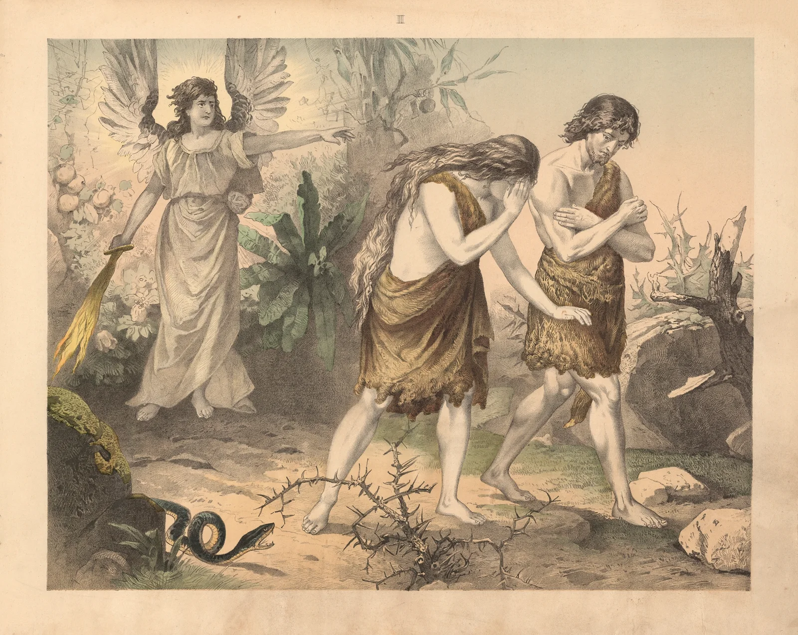 The Expulsion from Paradise av Sandberg