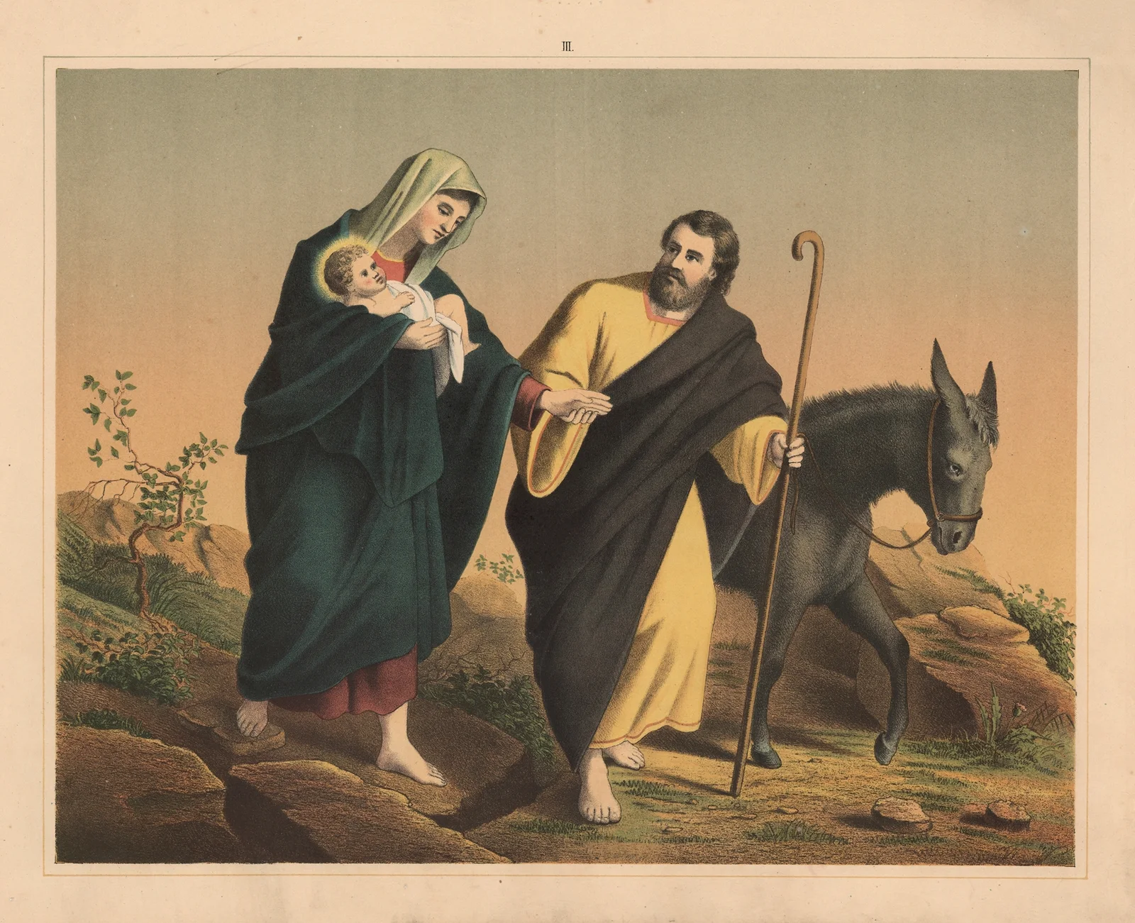 The Flight to Egypt av Sandberg
