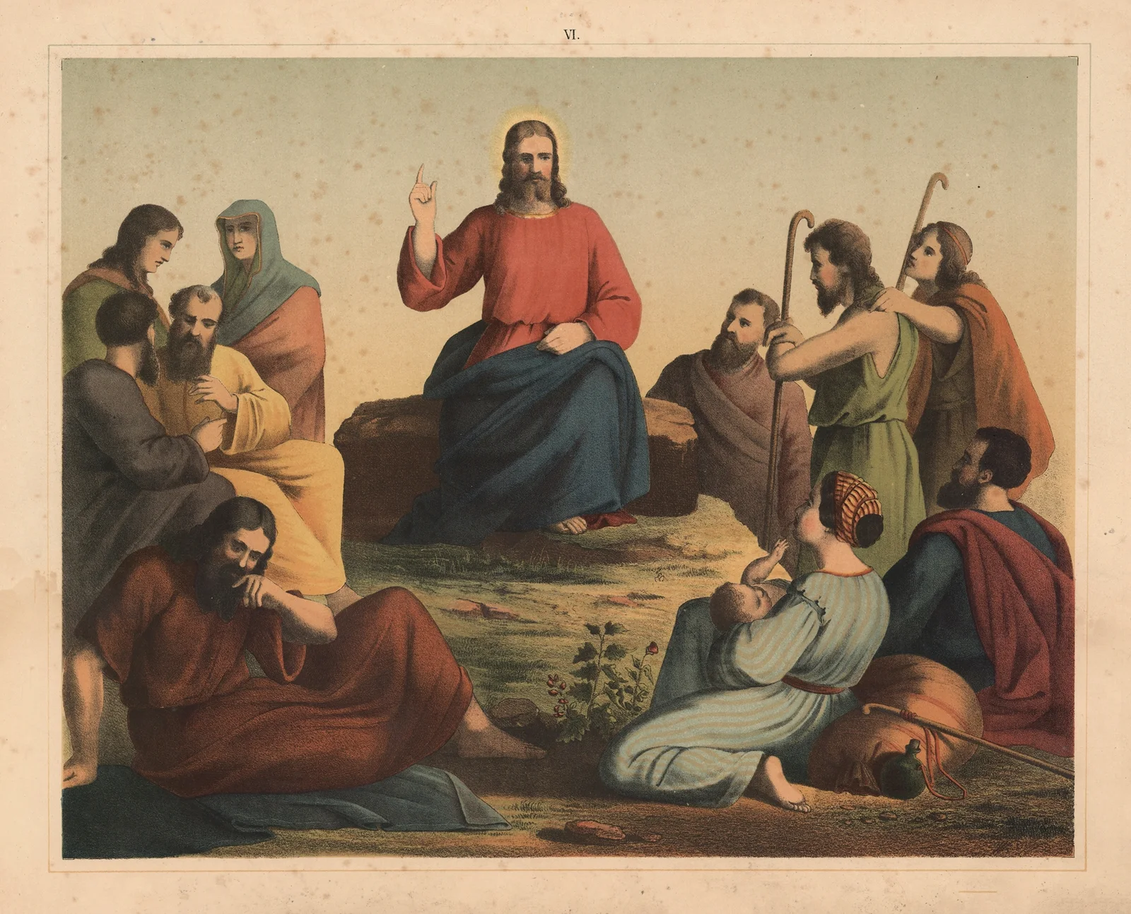 The Sermon on the Mount av Sandberg