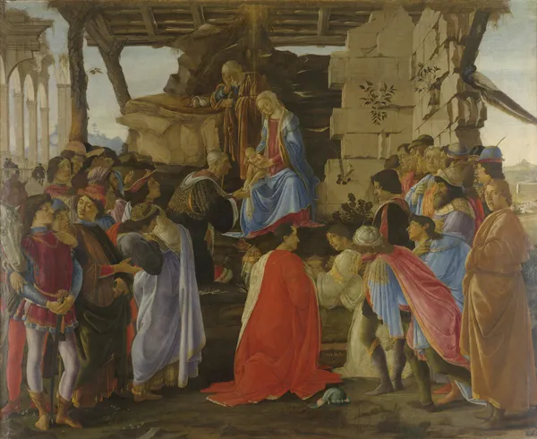 Adoration of the Magi av Sandro Botticelli