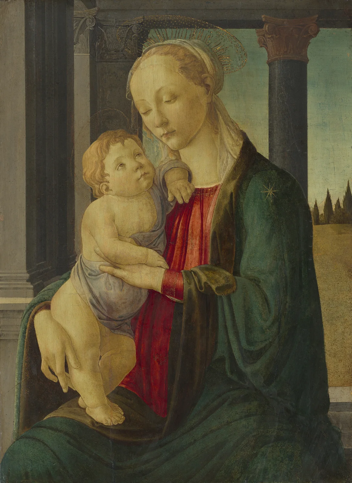 Madonna and Child av Sandro Botticelli