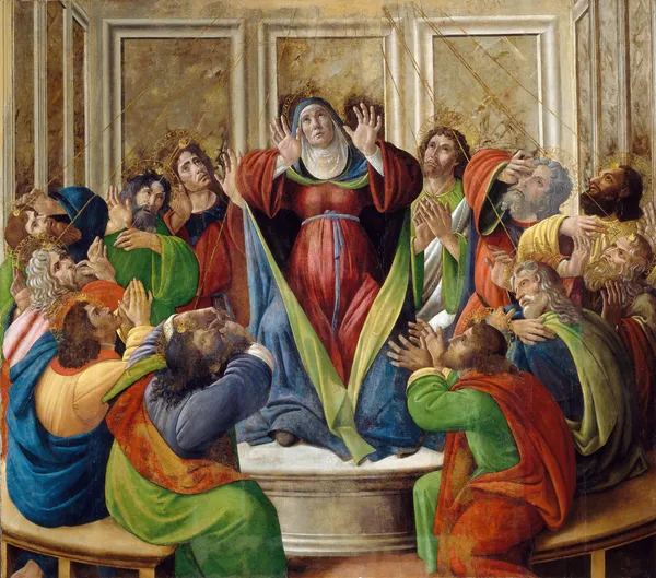The Descent Of The Holy Ghost av Sandro Botticelli