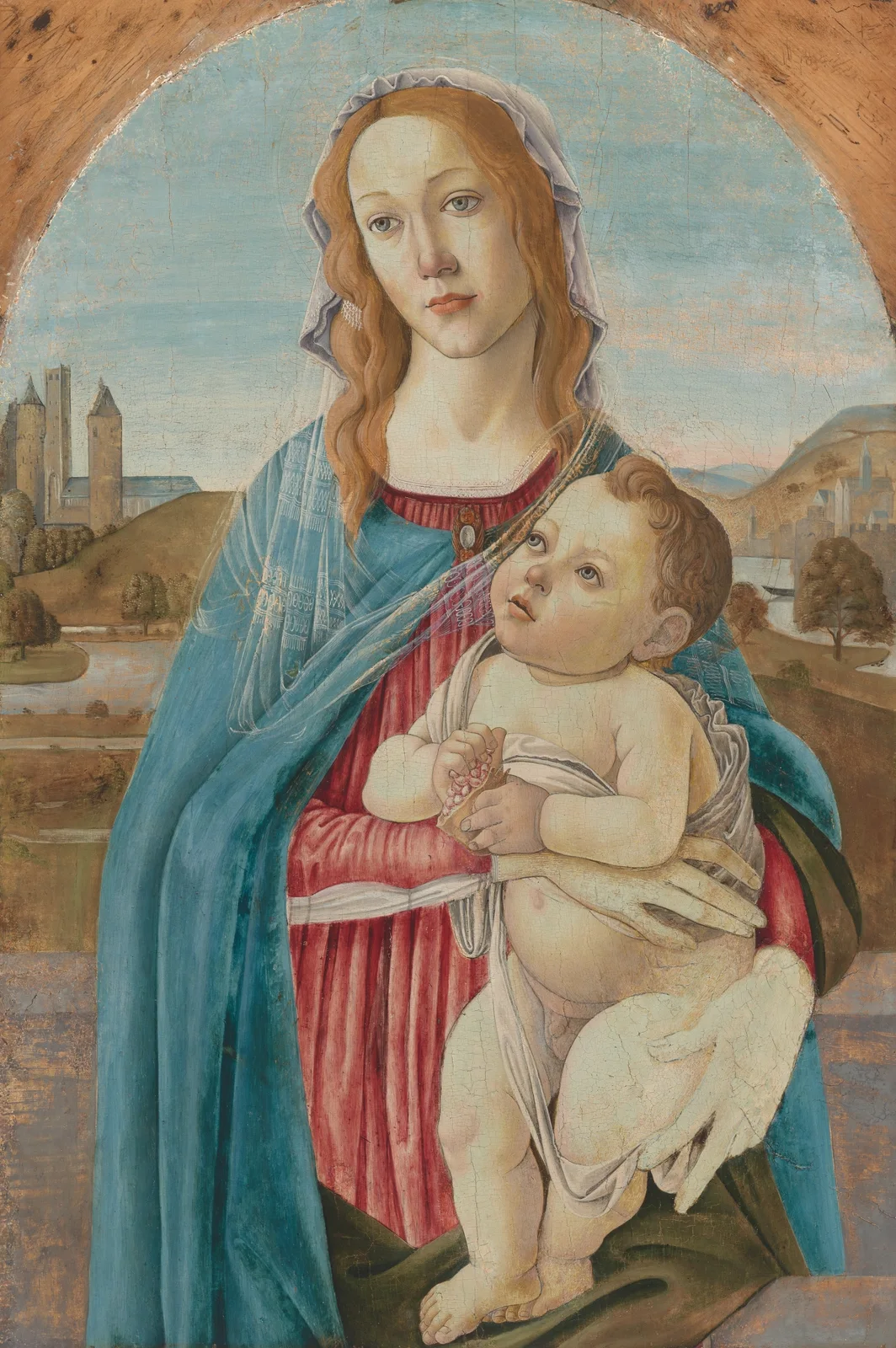Virgin and Child av Sandro Botticelli