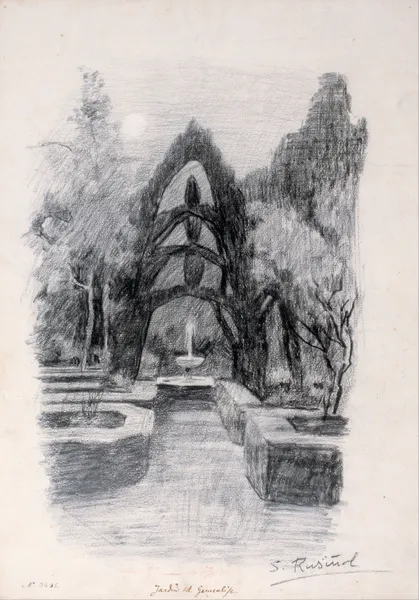 Gardens of the Generalife av Santiago Rusiñol