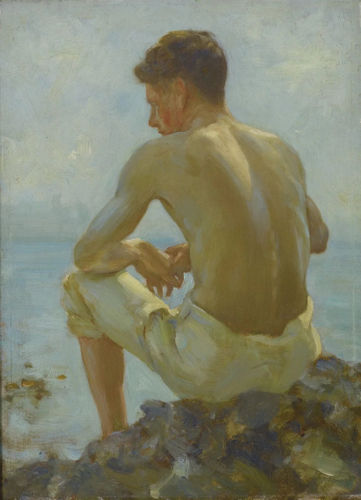 A Young Sailor av Henry Scott Tuke