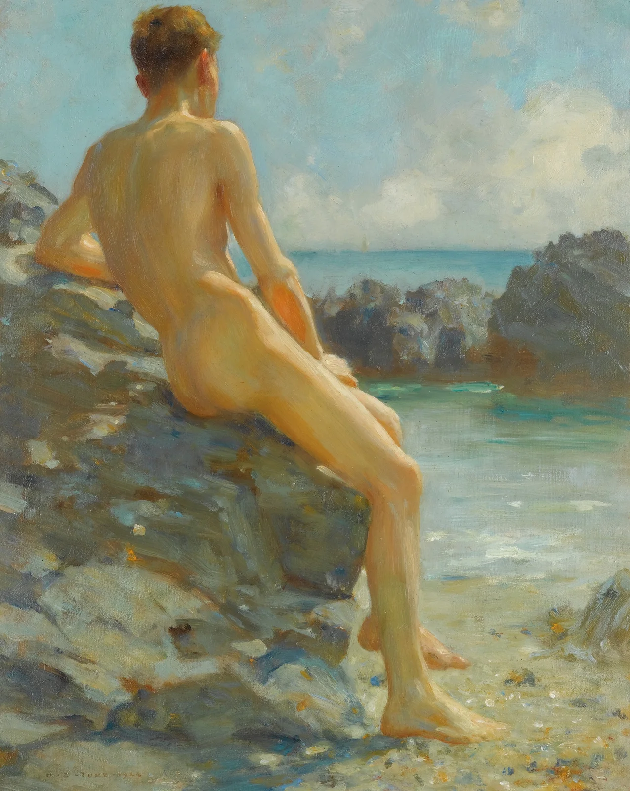 The Bather av Henry Scott Tuke
