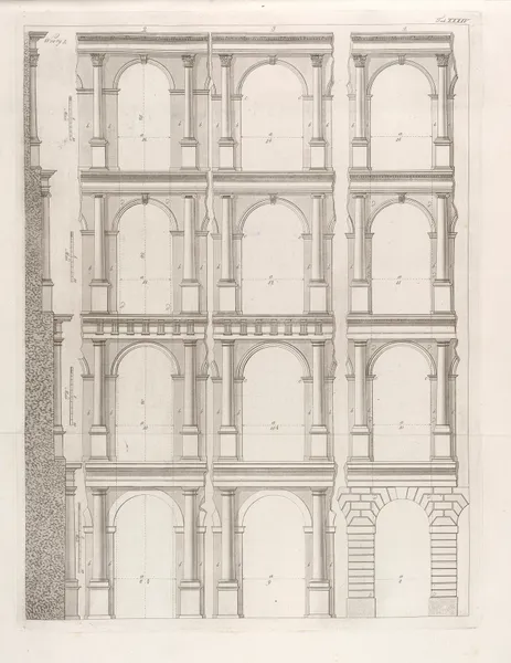 Architektura obeymuiaca wszelki gatunek murowania i budowania Pl.035 av Sebastian Sierakowski