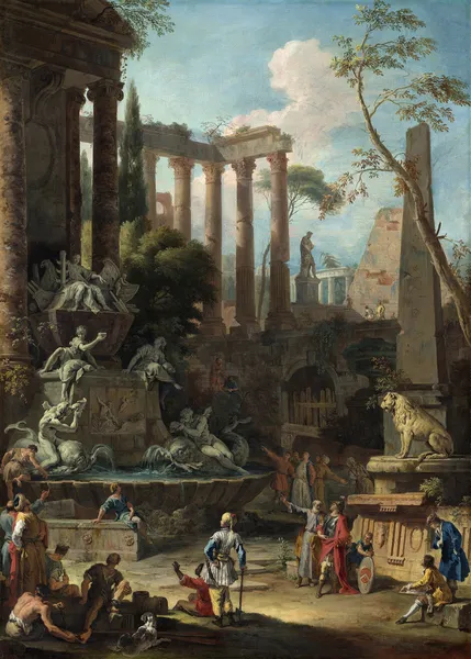 Memorial to Admiral Sir Clowdisley Shovell av Sebastiano Ricci