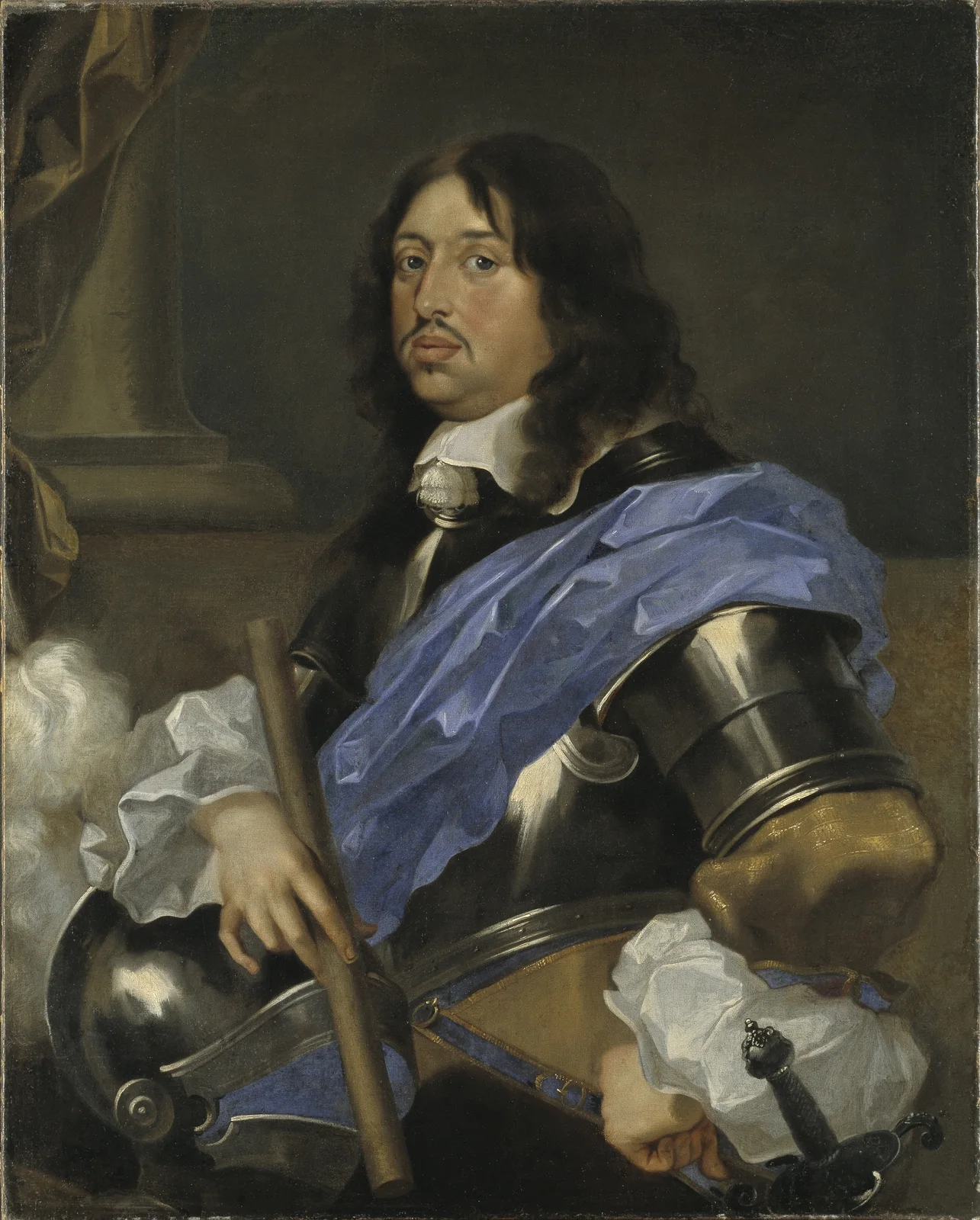 King Charles X Gustavus av Sébastien Bourdon