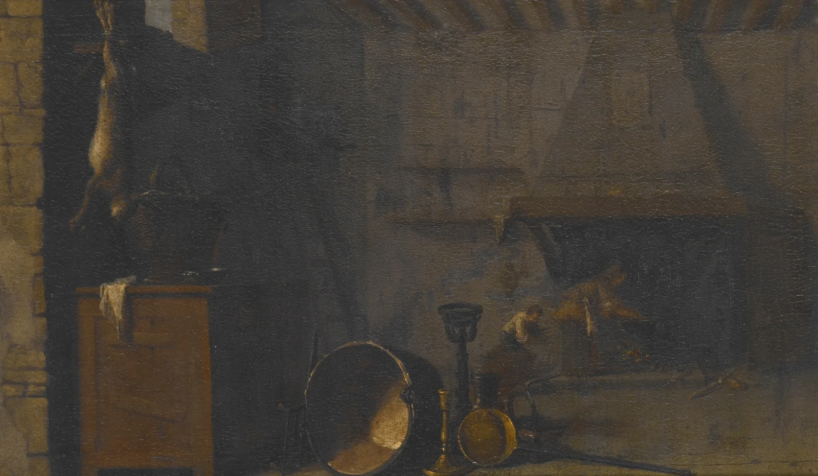 Kitchen with Hare av Sébastien Bourdon