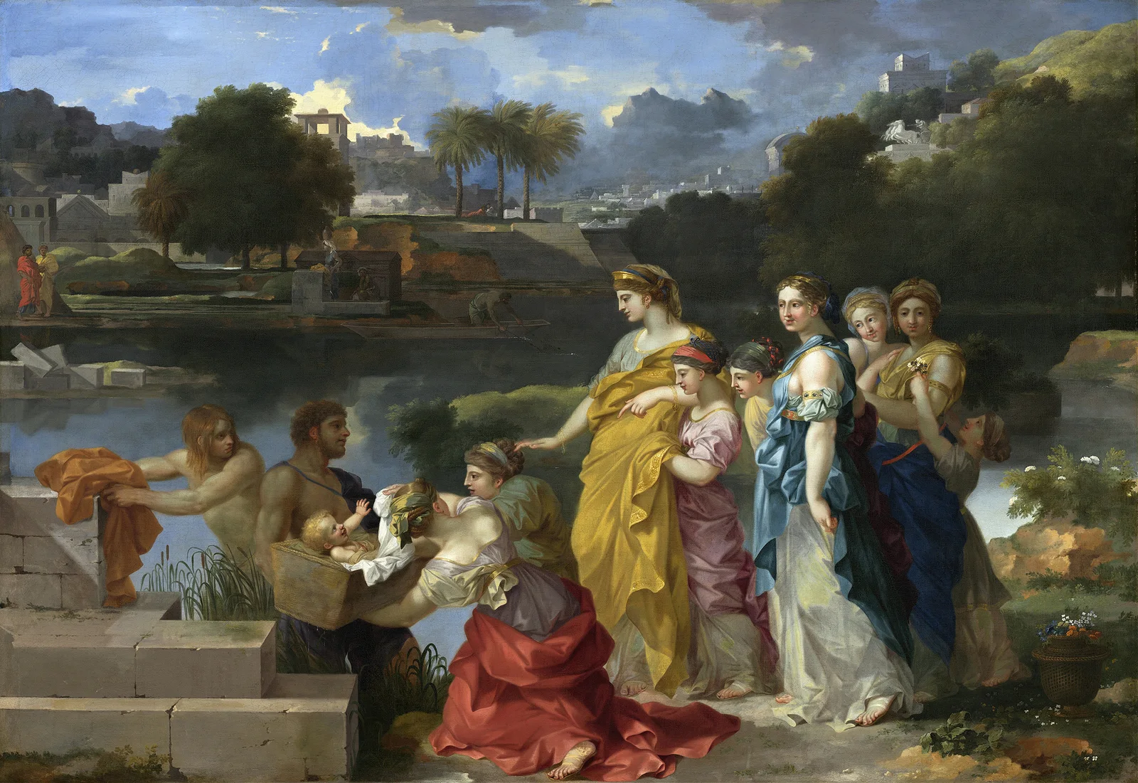 The Finding of Moses av Sébastien Bourdon