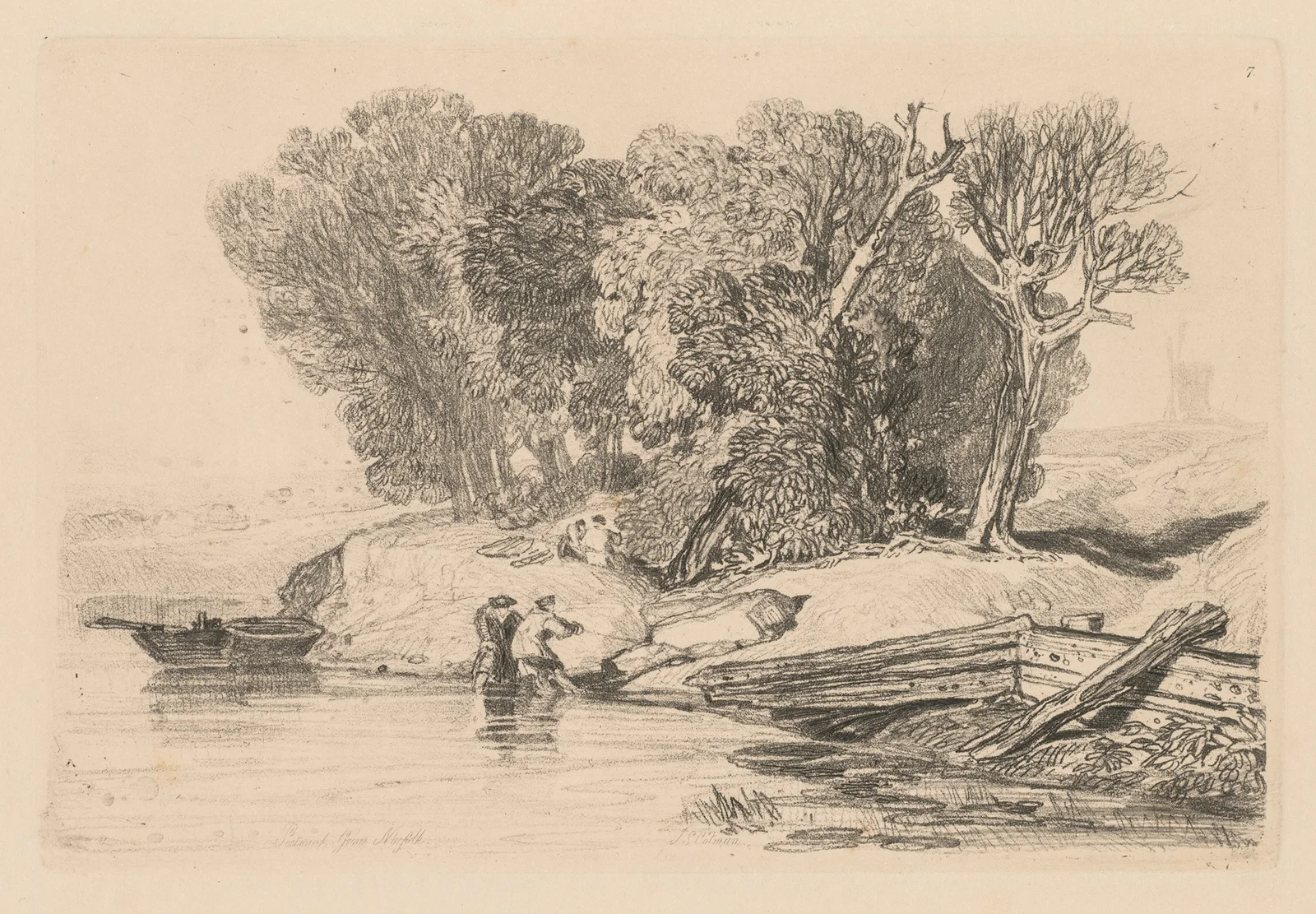 Postwick Grove, Norfolk av John Sell Cotman