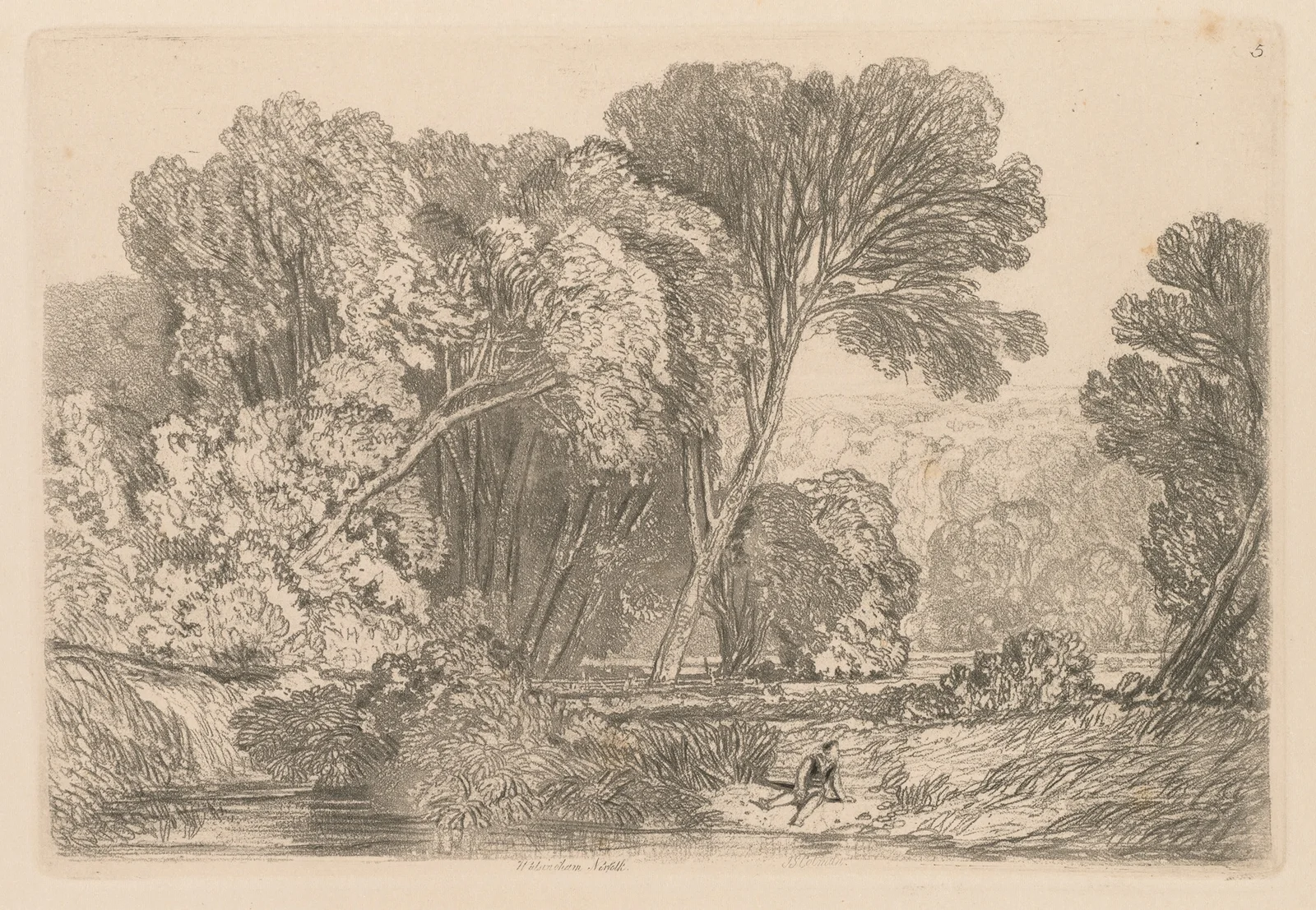 Walsingham, Norfolk av John Sell Cotman