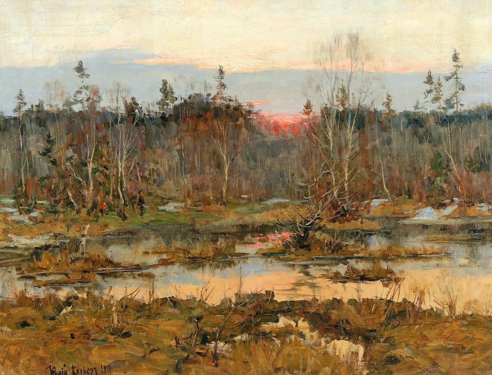 On a hunt av Julius Sergius Klever