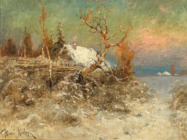 Winter on the Baltic Coast av Julius Sergius Klever