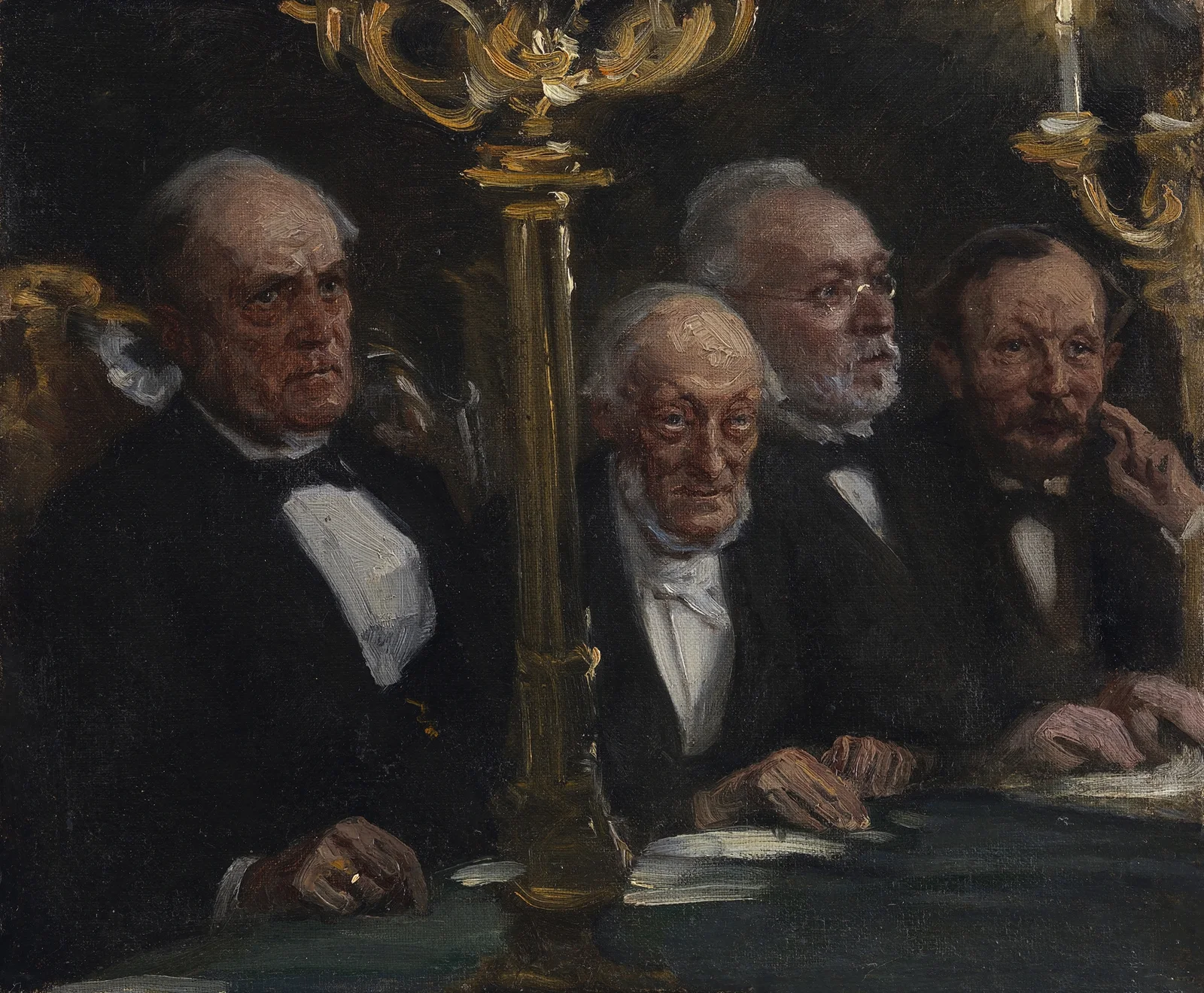 Portrætgruppe av Peder Severin Krøyer