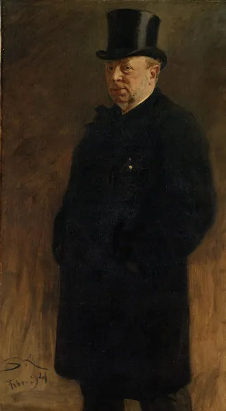 Portrait of a Man (study for The Copenhagen Stock Exchange) av Peder Severin Krøyer