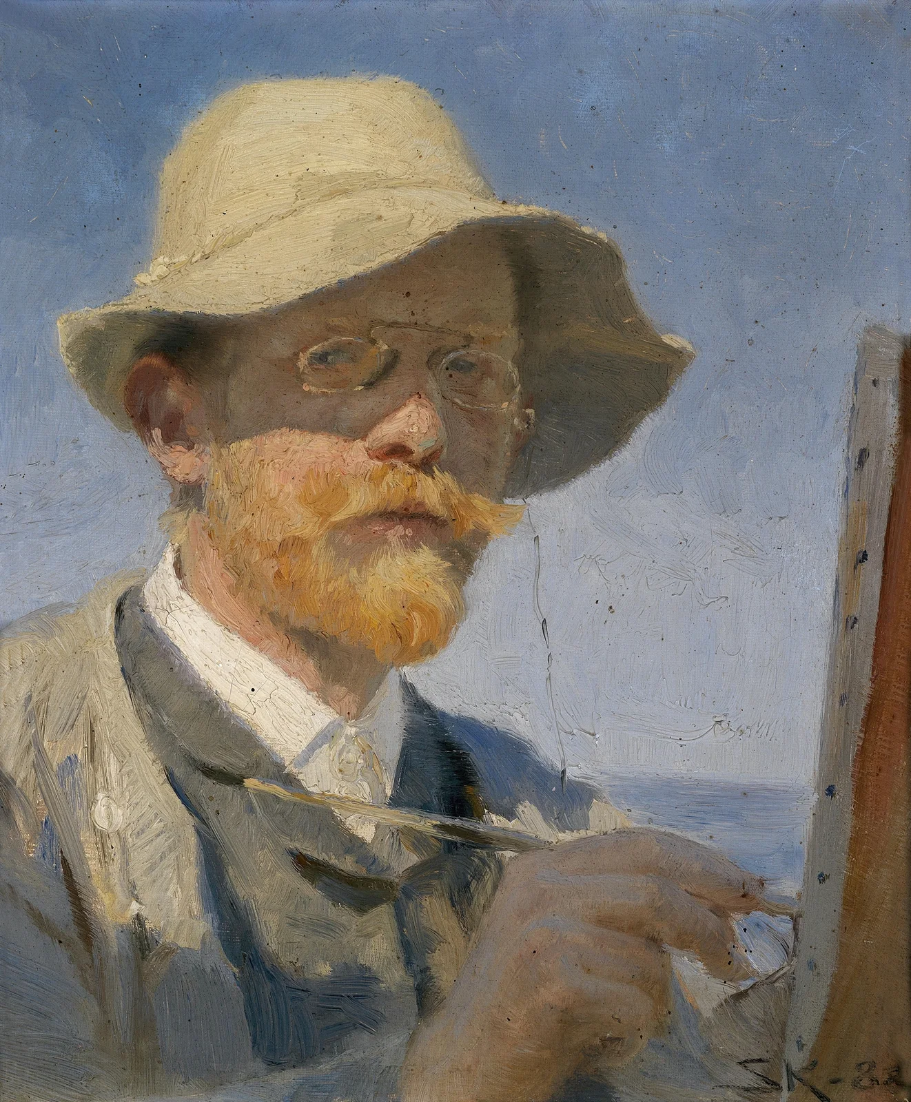 Selvportræt av Peder Severin Krøyer