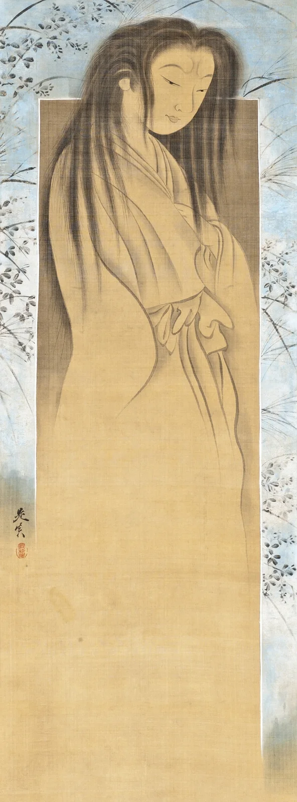 Ghost (19th century) av Shibata Zeshin