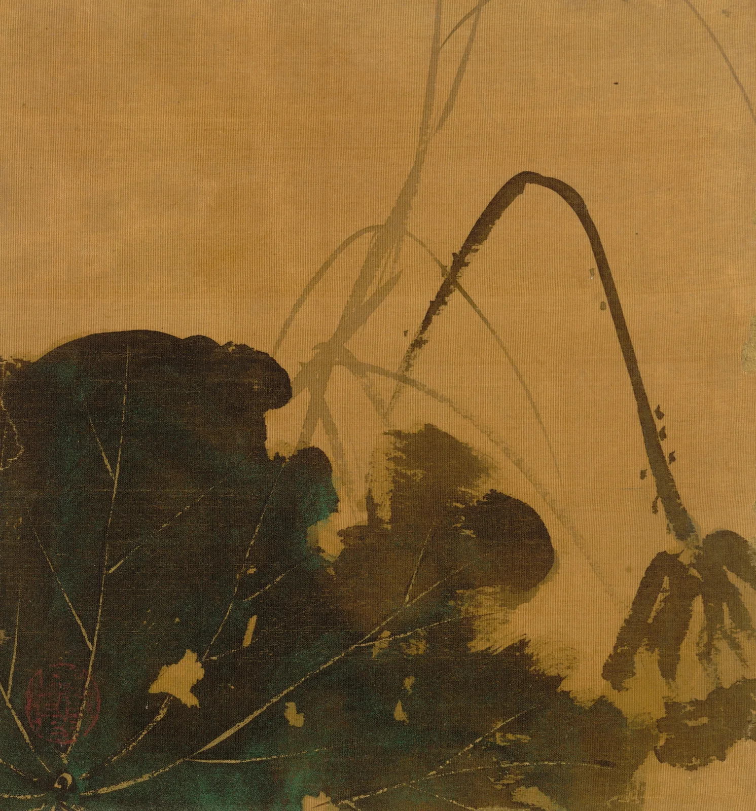 Lotus av Shibata Zeshin