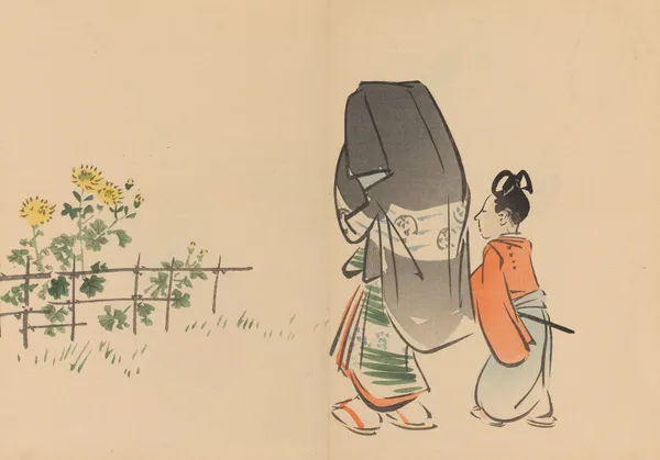 Zeshin iboku tairyūkyo gafu, Pl.09 av Shibata Zeshin