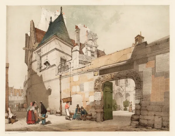 Hôtel de Cluny, Paris av Thomas Shotter Boys