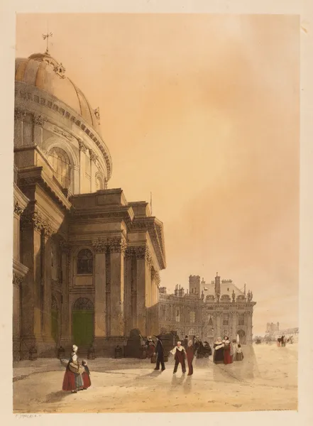 La chapelle de l’Institut, Paris av Thomas Shotter Boys