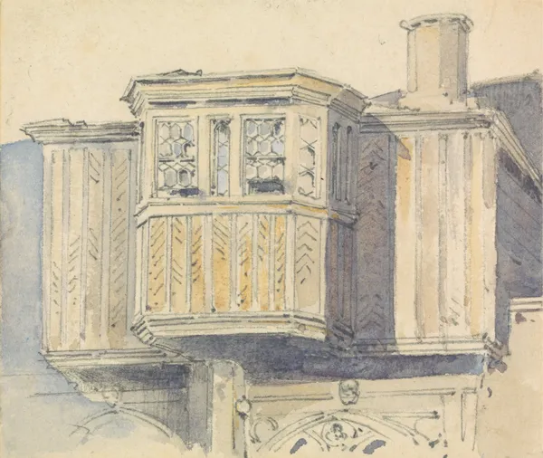 Queen Anne Boleyn’s Room, Windsor Castle av Thomas Shotter Boys
