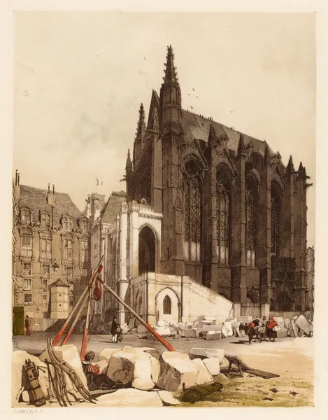 Ste Chapelle, Paris 2 av Thomas Shotter Boys