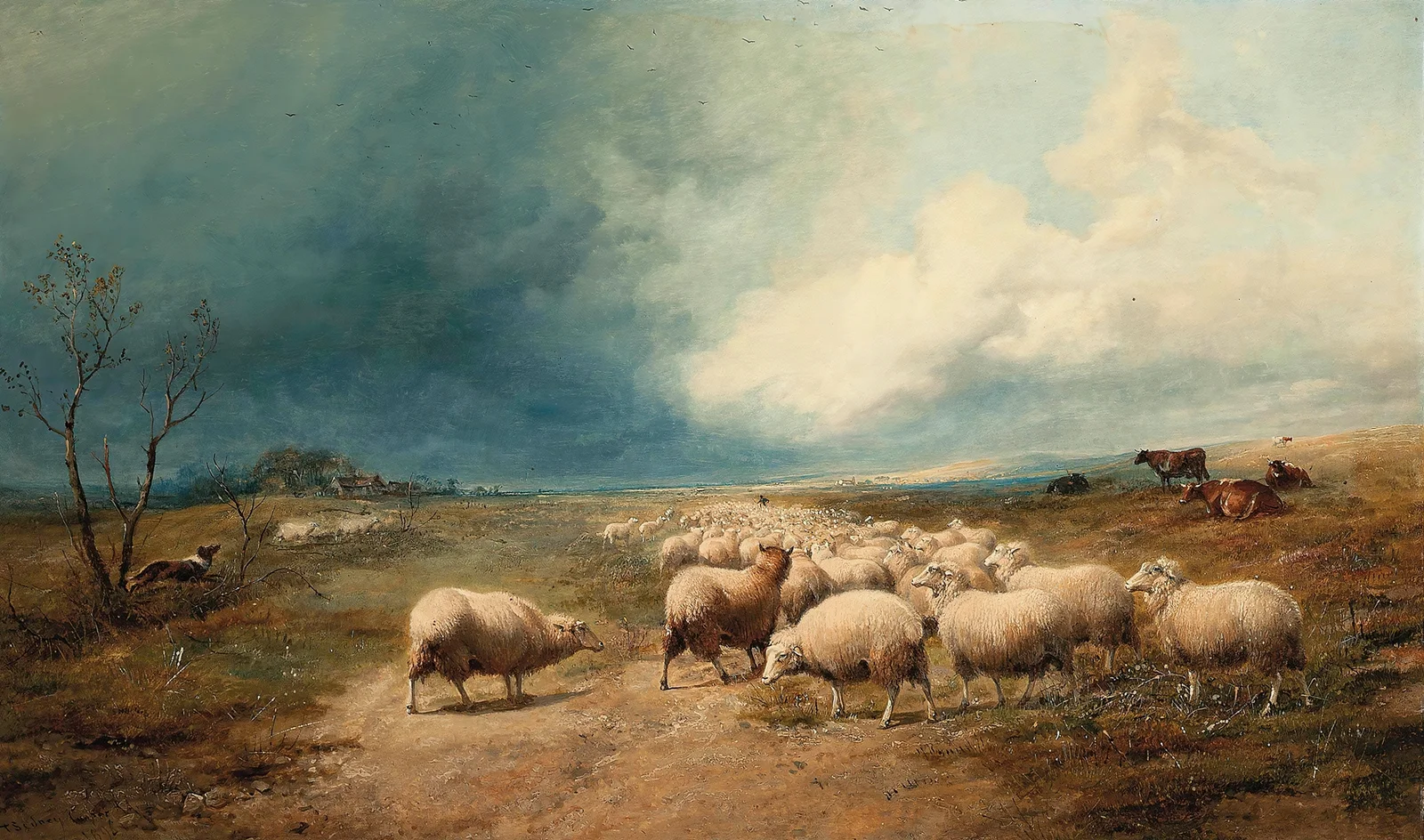 The fleecy charge av Thomas Sidney Cooper