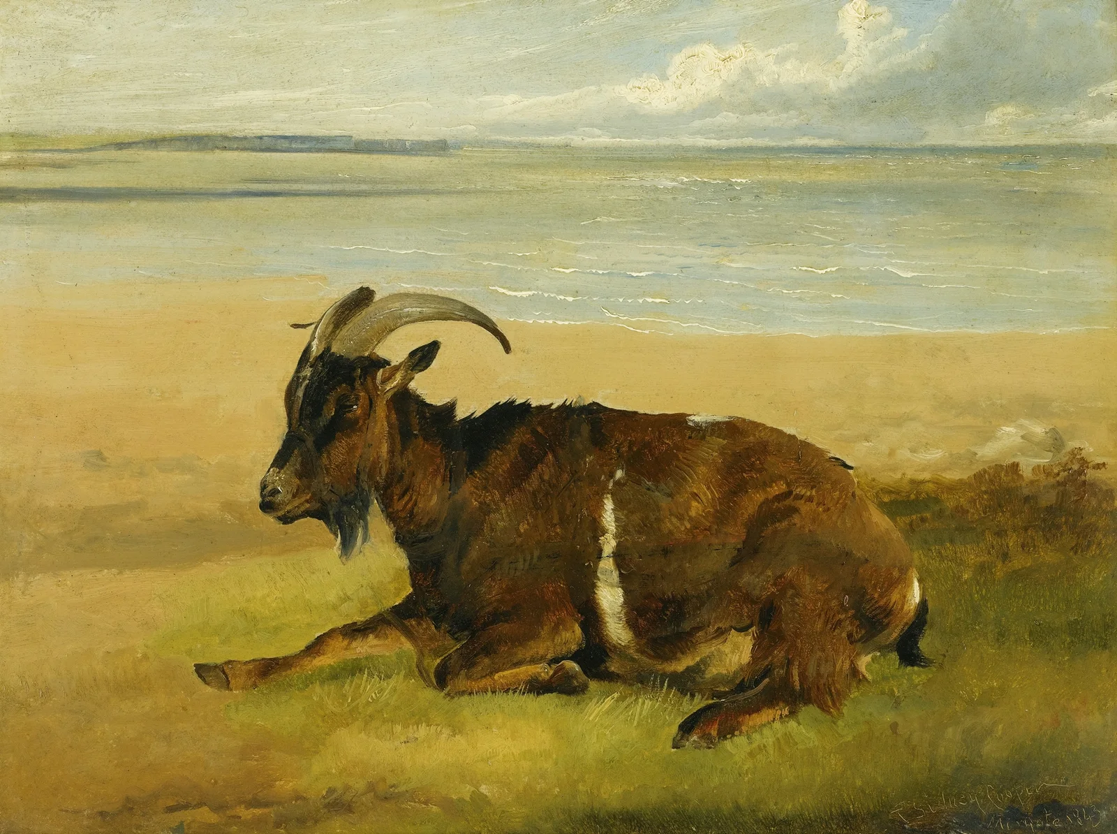 The Lone Mourner av Thomas Sidney Cooper