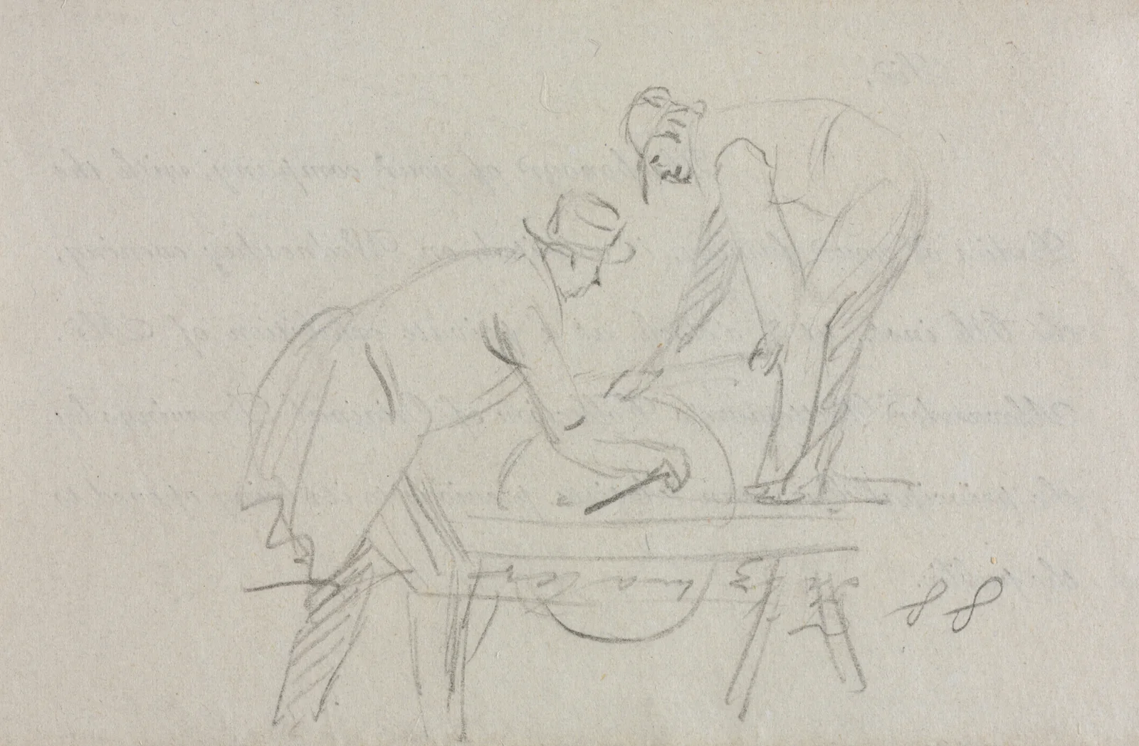 Grinding the Axe av William Sidney Mount