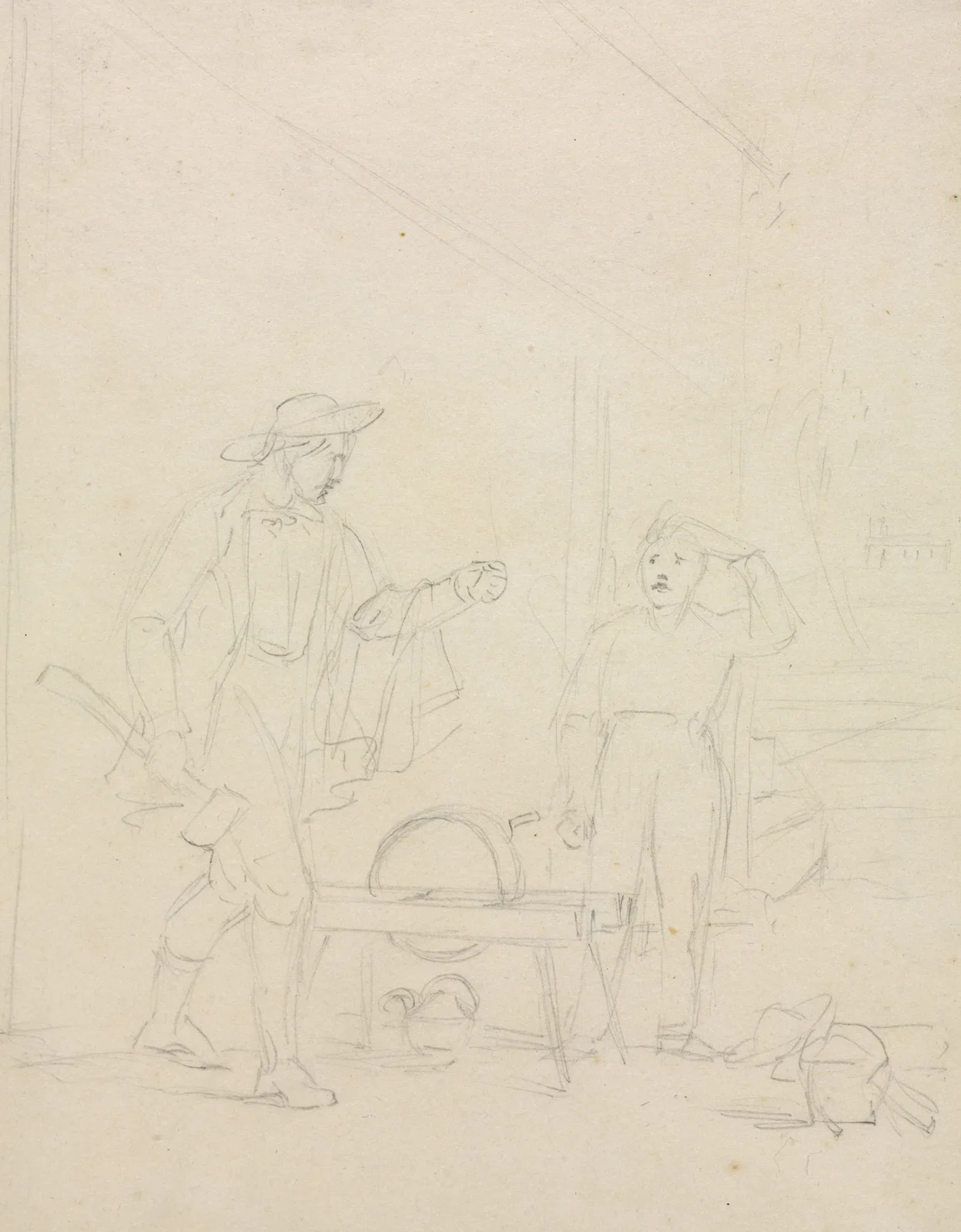 Who’ll Turn the Grindstone? av William Sidney Mount