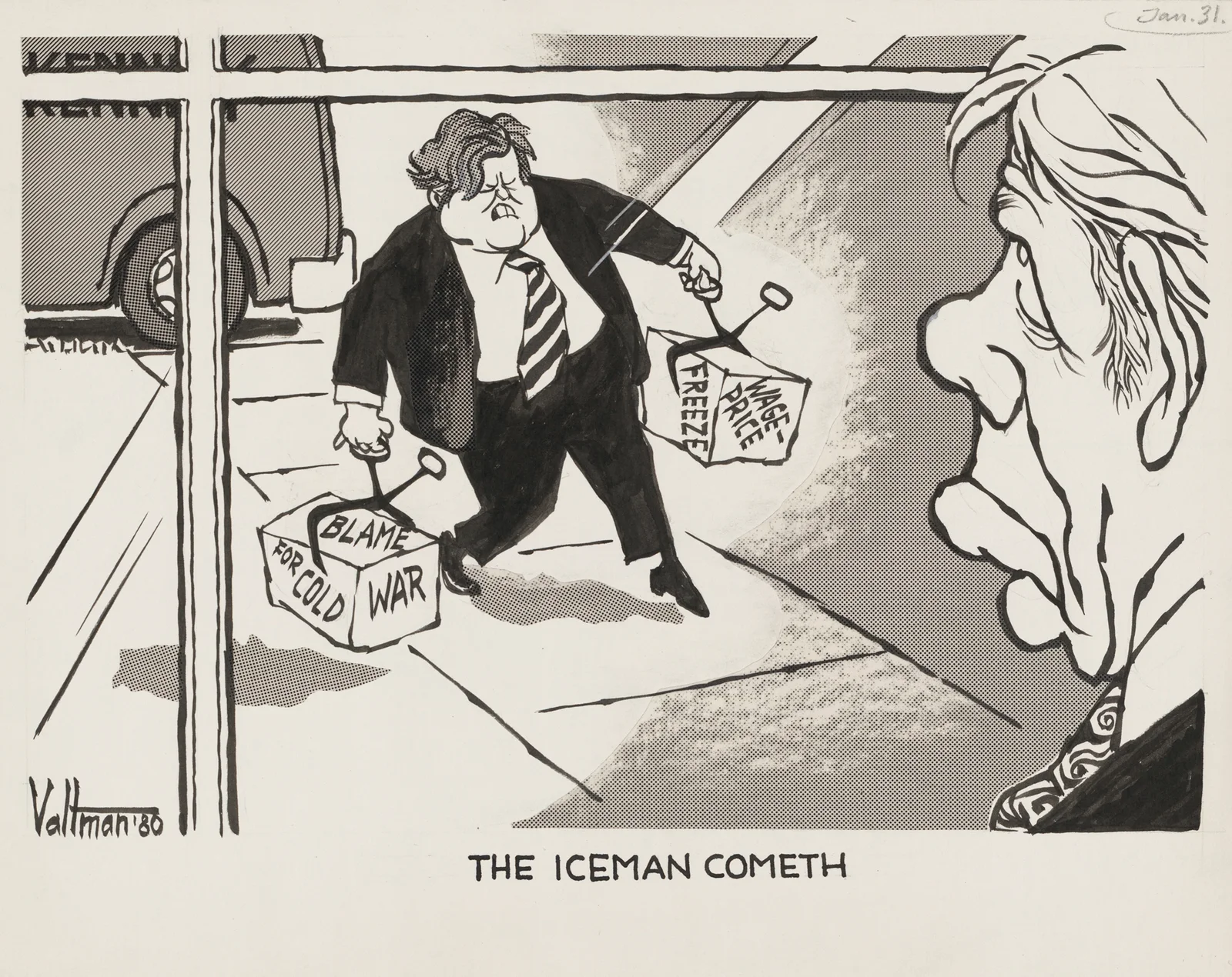 The iceman cometh av Edmund Siegfried Valtman
