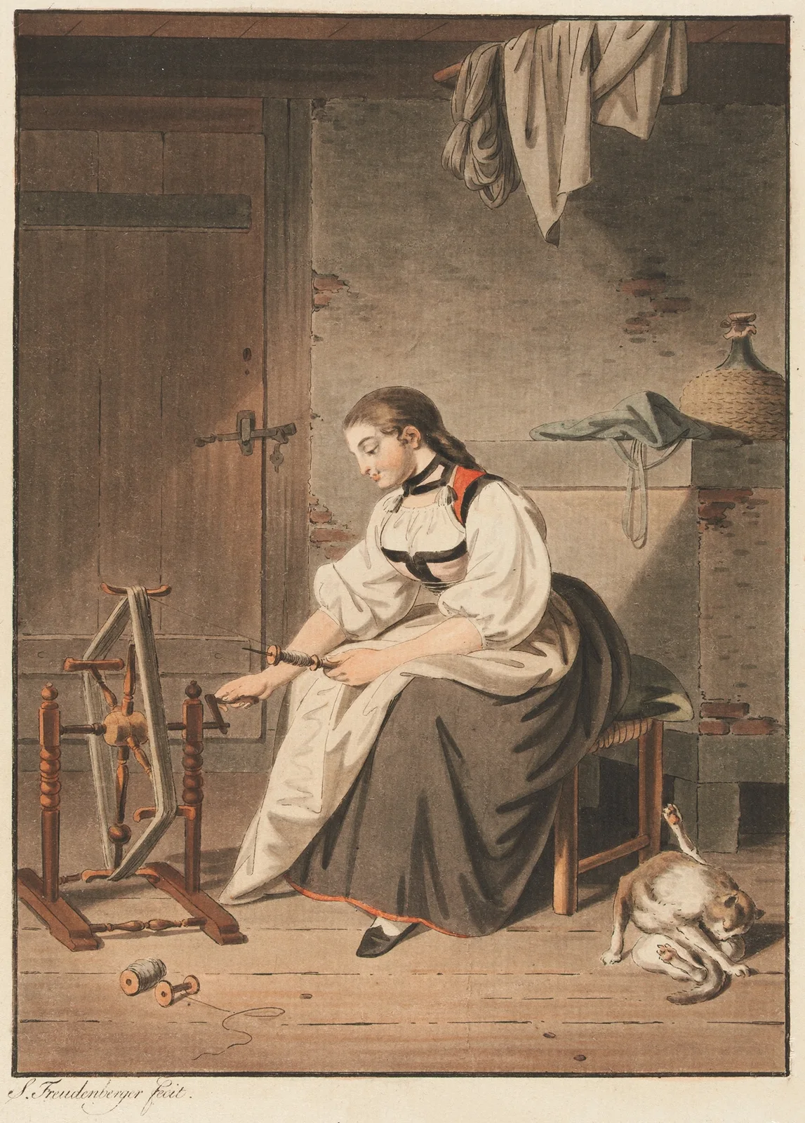 La Dèvideuse av Sigmund Freudenberger