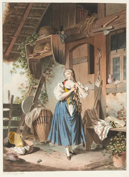 La Toilette Champêtre av Sigmund Freudenberger