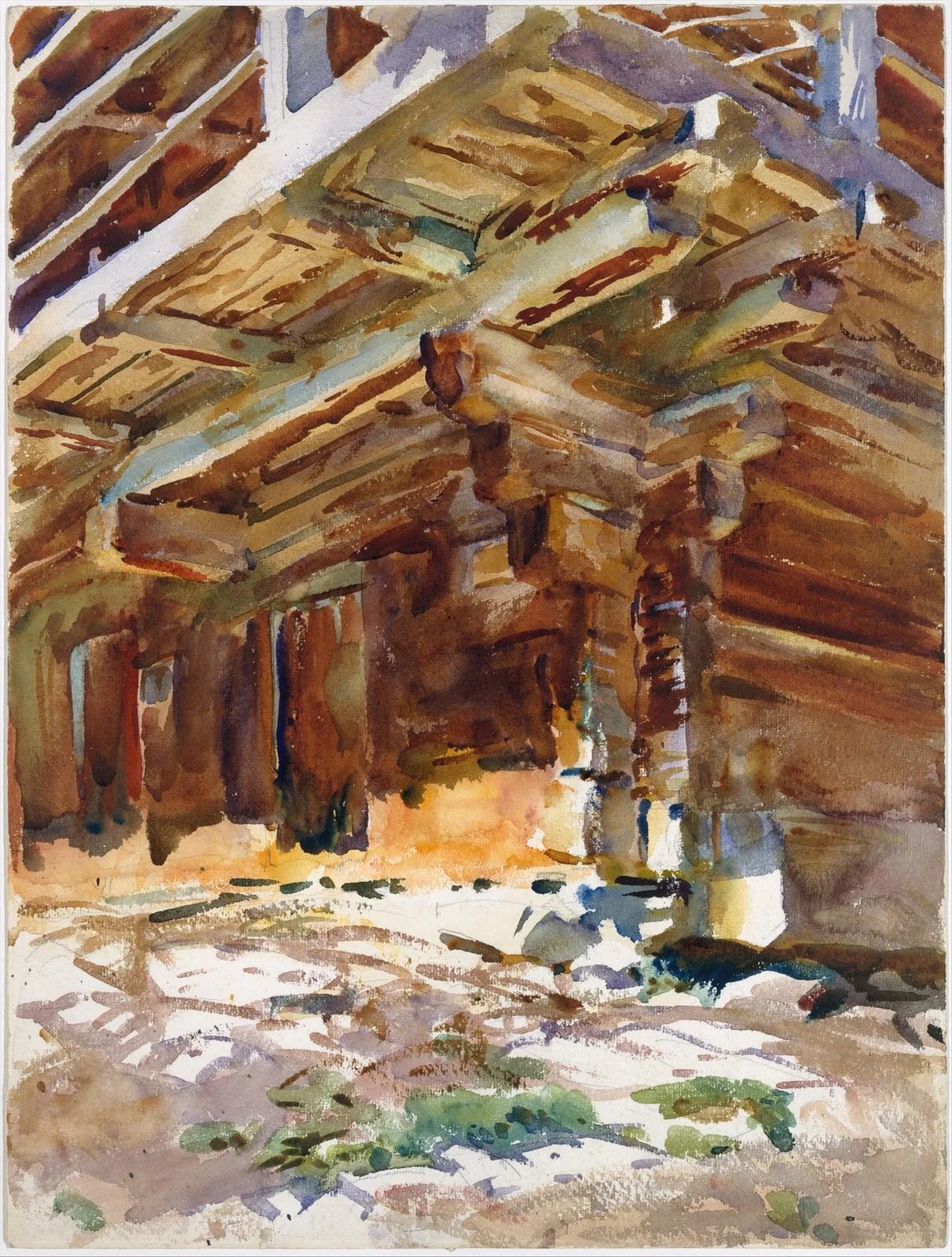 Abriès av John Singer Sargent