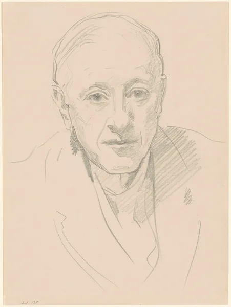Bust of a Man av John Singer Sargent