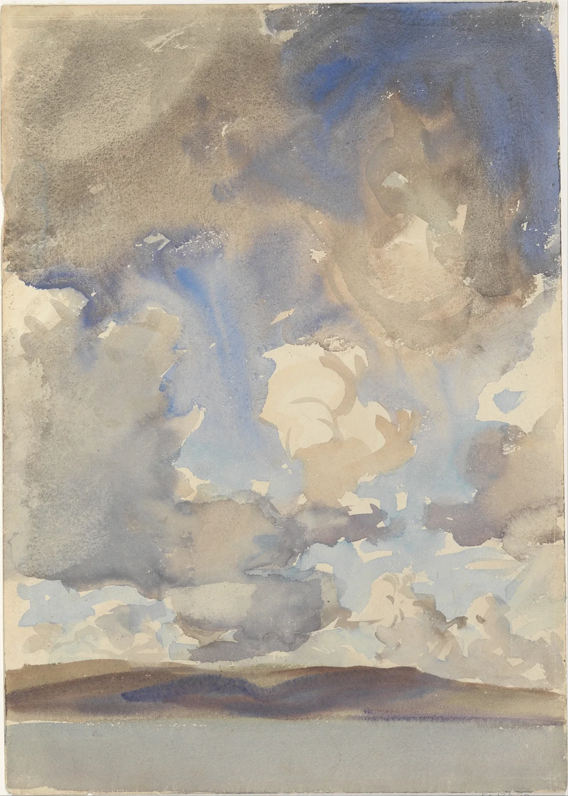 Clouds av John Singer Sargent