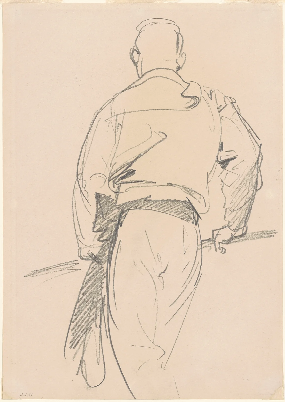 Gondolier, Venice av John Singer Sargent