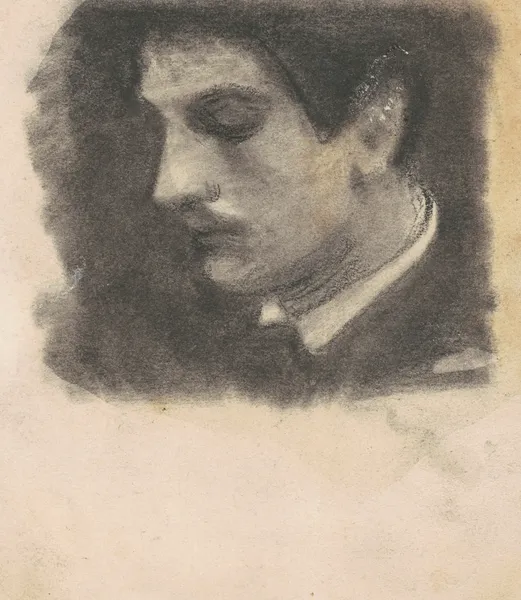Head of a Man av John Singer Sargent