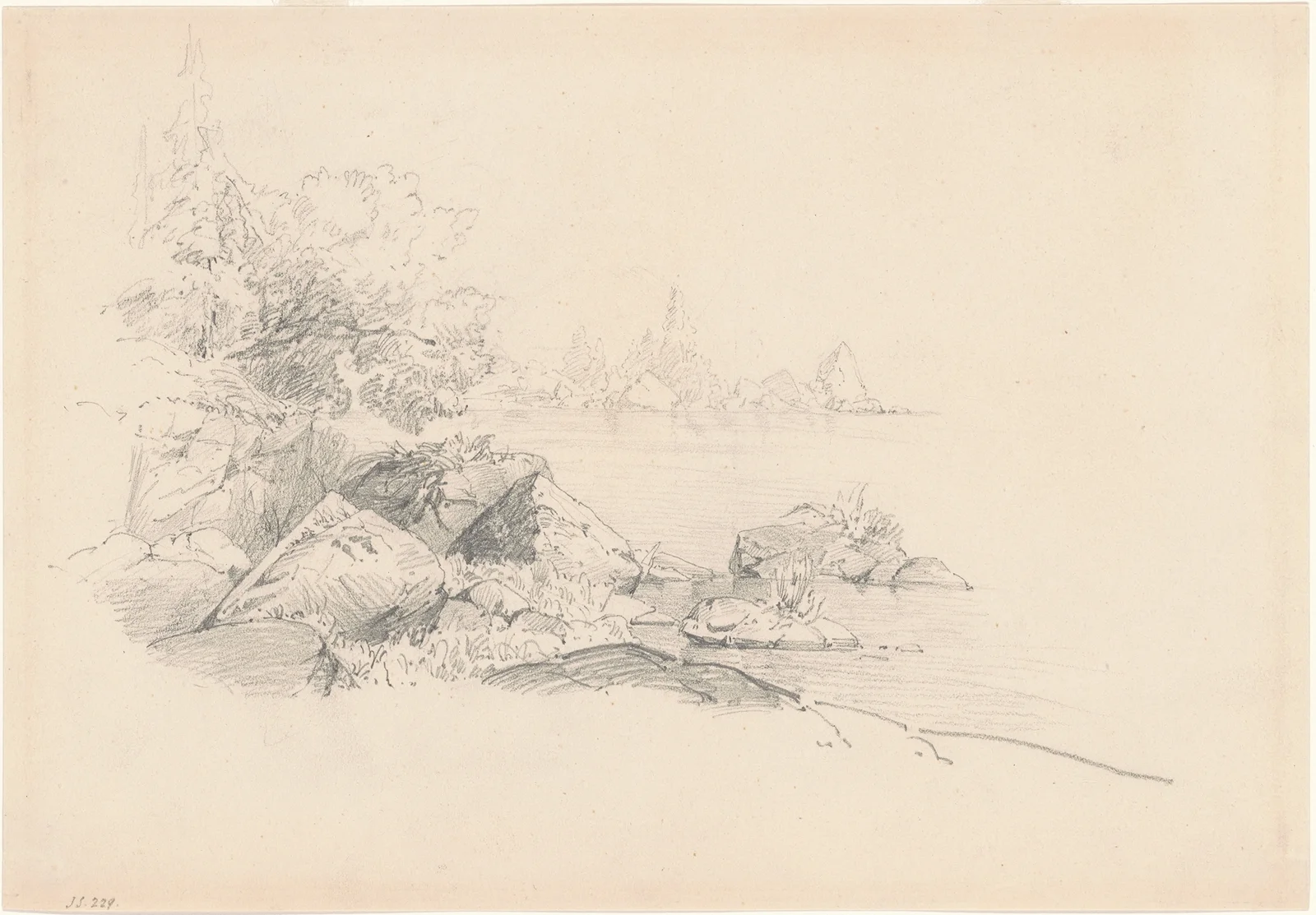 Lake Shore av John Singer Sargent